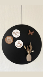 Magnet Kaffeetasse rund 12 cm