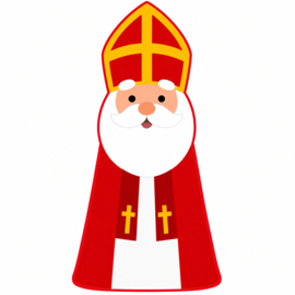 Magneet Sinterklaas 12cm