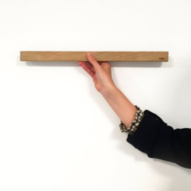 Magnetische houten wandplank 45cm