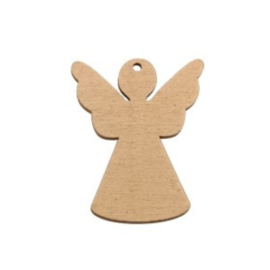 Magneet engel goud 6 cm