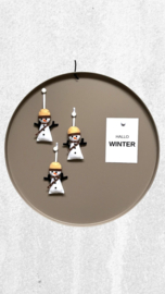 Schneemann Filz