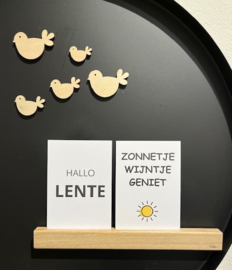 Kaart Zonnetje Wijntje Geniet