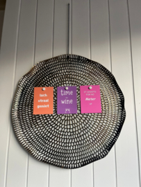 Magneetbord antiek zwart 58cm