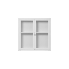 Vitrinekast wit 80 x 80cm