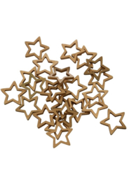 Magneet ster goud 3 cm