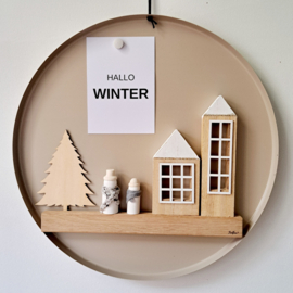 Kaart Hallo Winter