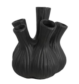 Tulpenvaas zwart 19,5cm