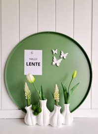 Magneetbord dienblad groen 50 cm