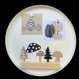Magneetbord wit 31,5cm