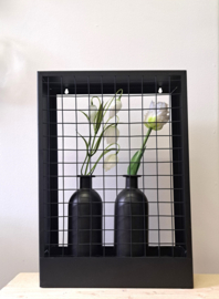 Muurlijst bloemen verticaal