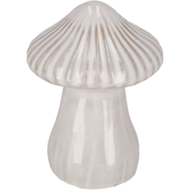 Paddenstoel wit 8,6cm