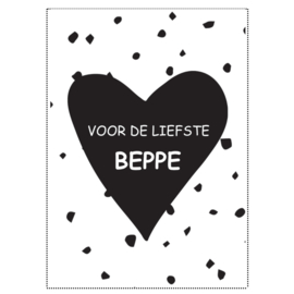 Kaart voor de liefste Beppe