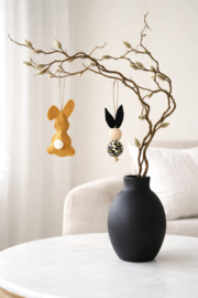 Osterhase Filz beige