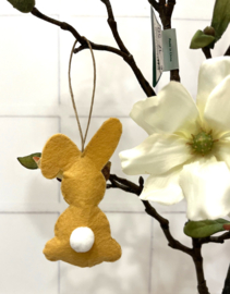 Osterhase Filz beige