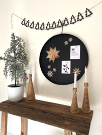 Magneet kerstboom 4 cm