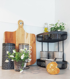 Stylingrek zwart hoek