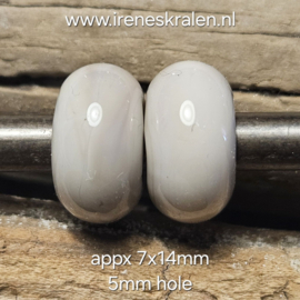 IKBR0034: Set van 2x GrootGatKraal Cafe au Lait (5mm gat)