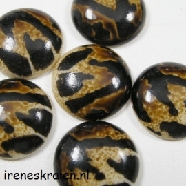 Plaksteen Safari Acryl Rond 18mm