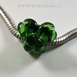 IKGR0031: GrootGatKraal Klavertje, ca 15mm (5mm gat)