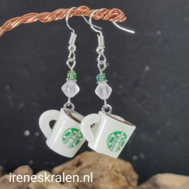 WI 0000: Oorbellen StarBucks