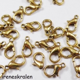 Slot 001 OudGoudkleur: Karabijnslot 12x7mm