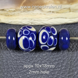 IKBL0009: DuoSet DonkerBlauw + gratis spacers