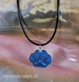 TU0046: HondenPoot Hangertje aan ketting