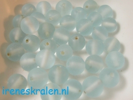 GAq560: Rond frost lichtturquoise, 9mm