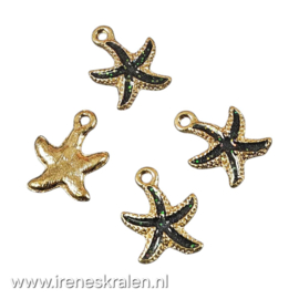 BDM 0008: Bedel Zeester donkergroen, 17x14mm