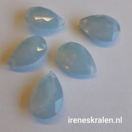 GBL 013: Faceted Drop 14mm, blue