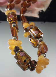 OR 0017: Ketting Bruin-Geel