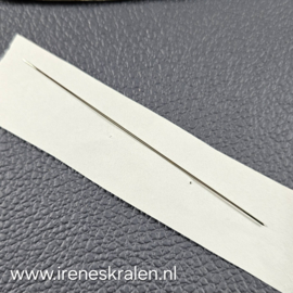 00 Rijgnaald metaal, ca 7,5cm