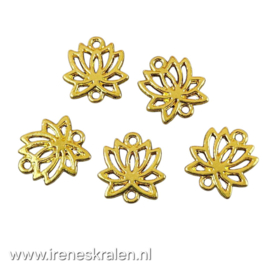 BDM 0009: Bedel LotusBloem, ca 16x14mm
