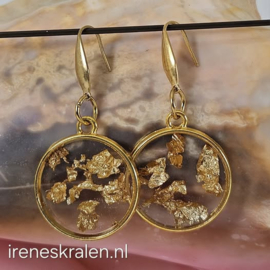 WI 0020: Sjieke Oorbellen GoudVlokken