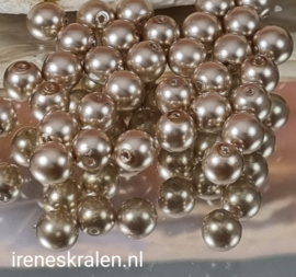 GB 016: GlasParel Beige/Goud, 6mm