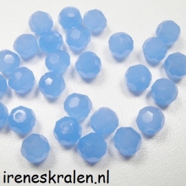 GBL201: Facetted Bead 6mm Air Blue
