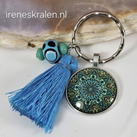 TU0093: SleutelHanger Turquoise
