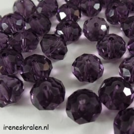 Gprs 002 Faceted Purple 8x10mm