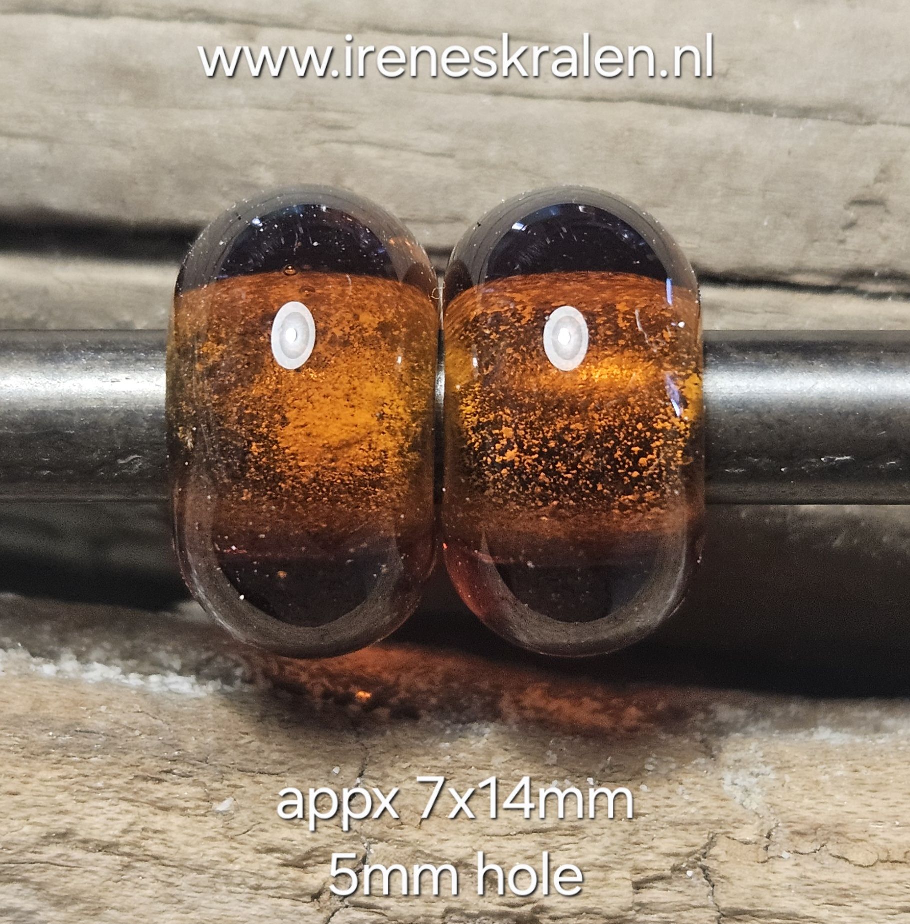 IKBR0027: Set van 2x GrootGatKraal MediumTopaz, ca 7x14m