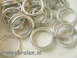 M 137 Metallook ring glad, 18mm