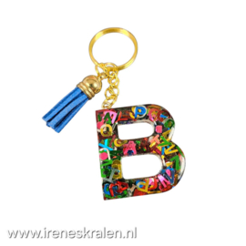 MU006: Sleutelhanger met letter B