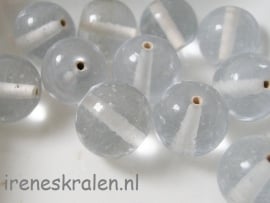 Gwit 106 Round Clear Bead, 14mm, lampwork