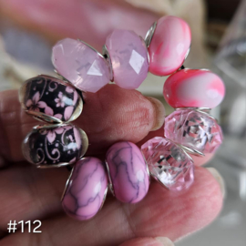Groze 031: Set van GrootGatKralen Acryl (4.8mm gat)