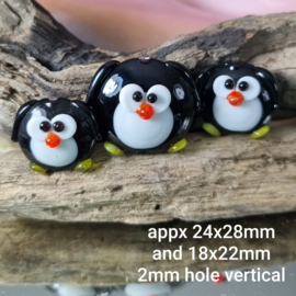 IKZW0155b: Set van 3x Pinguin DubbelZijdig