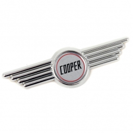John Cooper wingbadge zilver