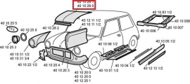 Motorkap Origineel spec 1970 tot 2000