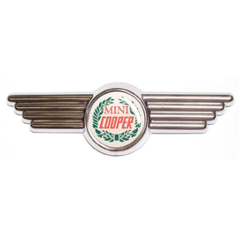 Mini Cooper wing badge "laurel"