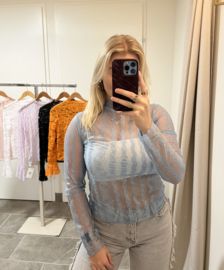 Lace Top Scarlet - Blauw