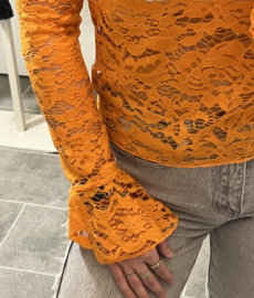 Lace Top Daisy - Oranje