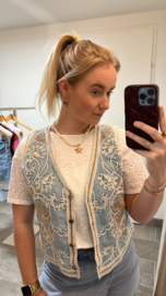 Denim Gilet Lesly